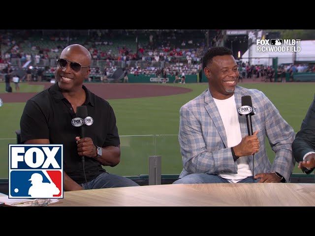 Barry Bonds & Ken Griffey Jr. reflect on playing at Rickwood Field, history of Negro Leagues