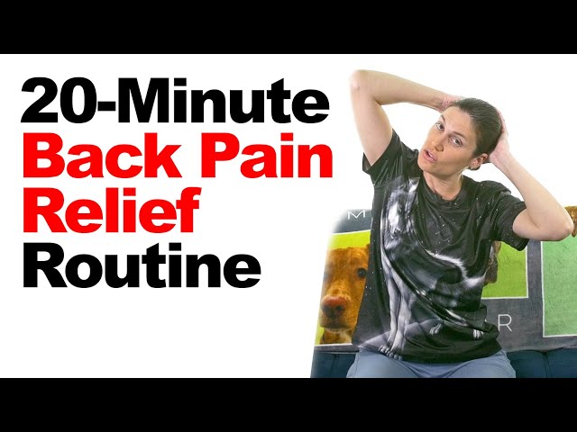 20-Minute Back Pain Relief Routine with Real-Time Stretches & Exercises