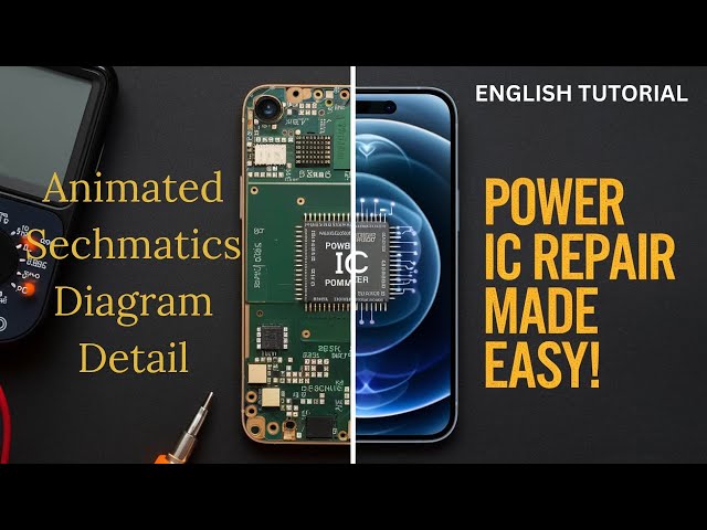 Cell Phone Power Issue? Mastering Power Chip Output Buck Rails. Testing+ Repair Solutions.