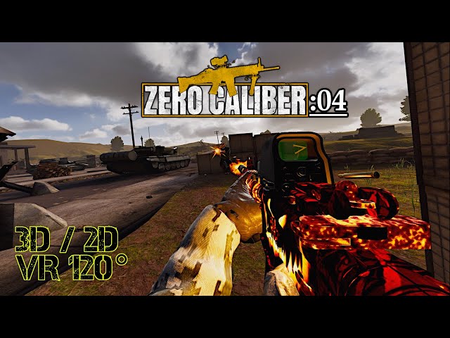 Zero Caliber VR [:04] Campaign: "Hail" [3D/2D VR120°] (Info about 3D in description)