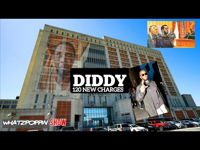 DIDDY 120 New Charges Including a MInor, DIDDY Scared of 2pac Fans in the Fedz Giving Death Threats