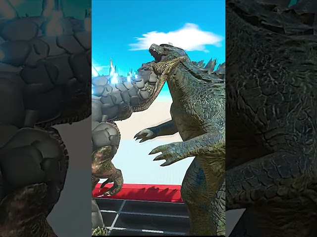 Godzilla Eats Other Godzilla - Animal Revolt Battle Simulator