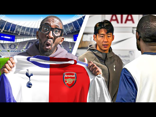 Danny Aarons convinces Specs to SWITCH from Arsenal to Spurs for the NLD 🤣 | SCENES