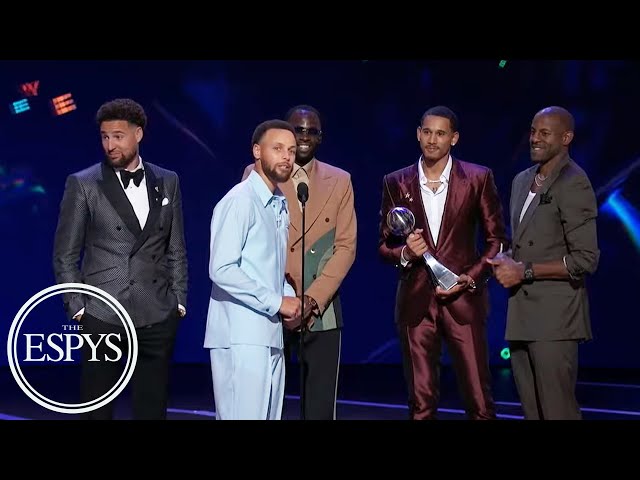 The Golden State Warriors win Best Team award | 2022 ESPYS