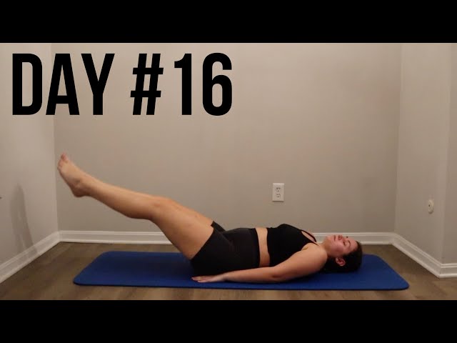 Day #16 30 Min Daily Pilates 30 Day Workout Challenge At Home No Equipment