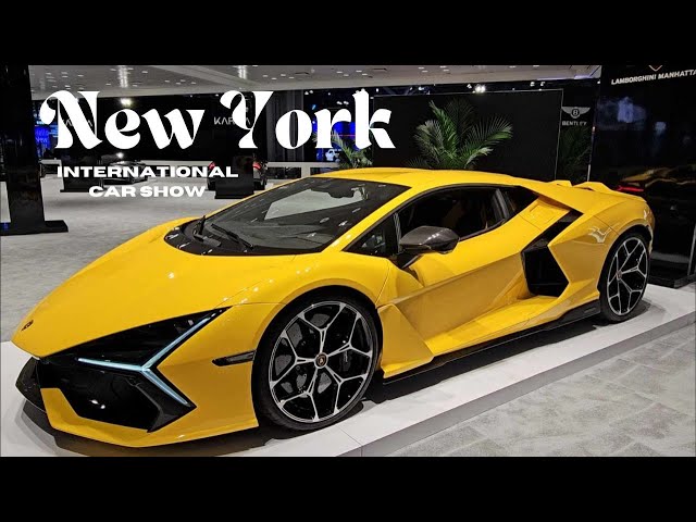 Experience The Magic Of The New York International Car Show In Stunning 4k Uhd Quality! 🚗✨️#nycvlog