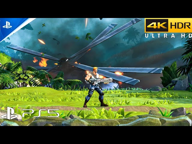 Contra: Operation Galuga (PS5) 4K 60FPS HDR Gameplay