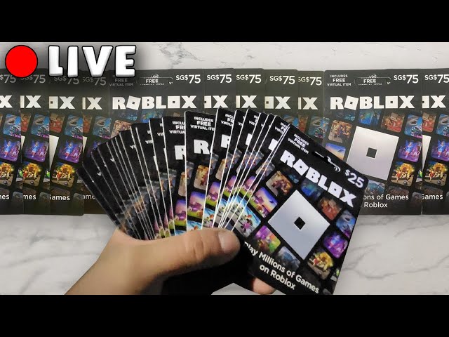 🔴 GIVING FREE 100,000 ROBUX TO EVERY SUBSCRIBER LIVE (Robux Giveaway)