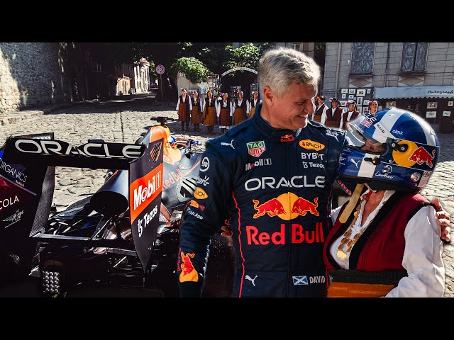 David Coulthard's Bulgarian Road Trip With The RB7 🇧🇬🏁