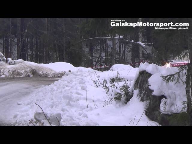 WRC Rally Sweden SS 20 2014