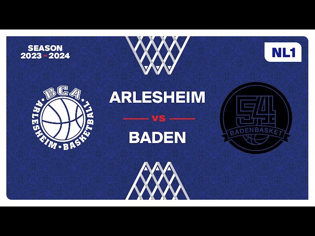 NL1 Men - Day 20: ARLESHEIM vs. BADEN