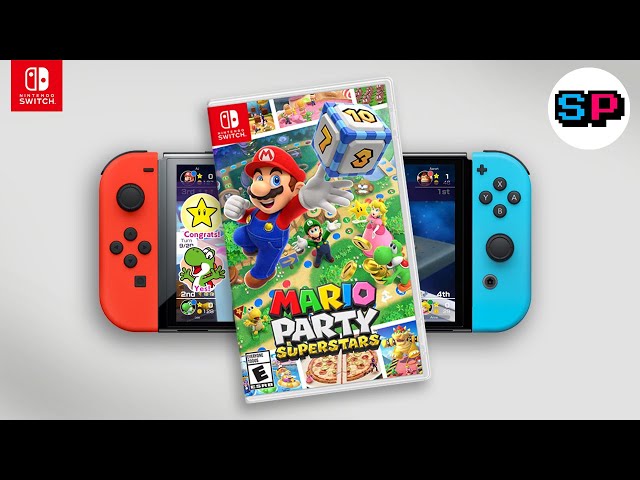 Mario Party Superstars Minigames on Nintendo Switch OLED