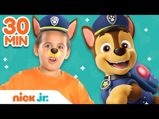 PAW Patrol & Friends Dress Up! w/ Blaze, Blue & Peppa Pig | 30 Minute Compilation | Nick Jr.