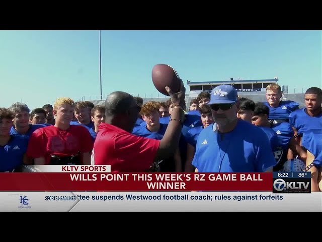 Red Zone Game Ball