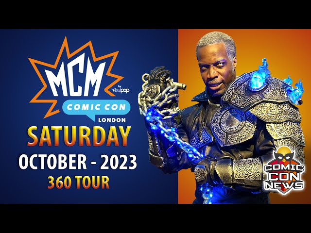 MCM London Comic Con 2023 Saturday 360 tour