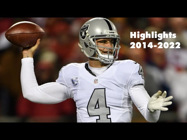 Derek Carr Raiders Career Highlights (2014-2022)