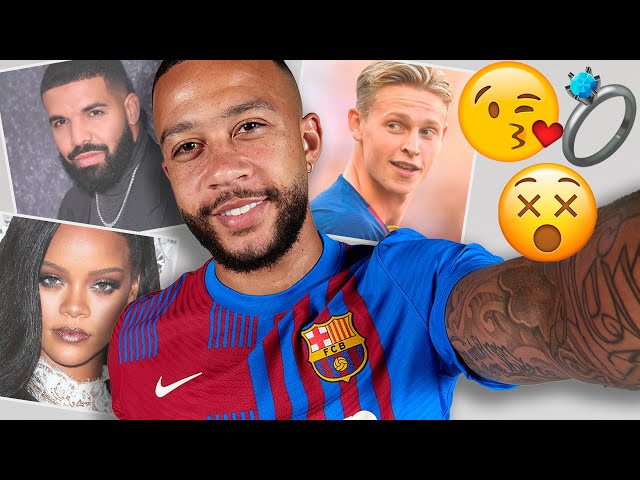 KISS, MARRY, KILL... with MEMPHIS DEPAY (De Jong, Rihanna, Jay-Z, Joe Biden, ...) 😘💍😵