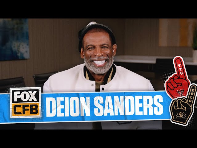 Deion Sanders talks Travis Hunter in Heisman race before Colorado vs. Texas Tech | Big Noon Kickoff