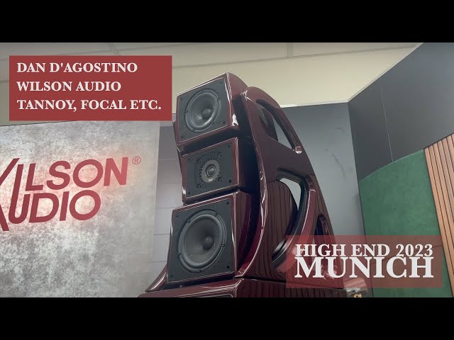 Highend Munich 2023 - Dan D'agostino, Krell, Raidho, Tannoy, Avalon, Wilson Audio