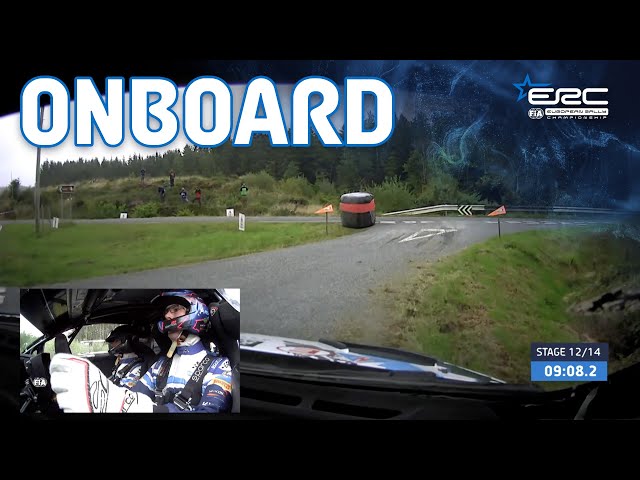 FULL ONBOARD - SS12 Armstrong/Treacy | ERC JDS Machinery Rali Ceredigion 2024