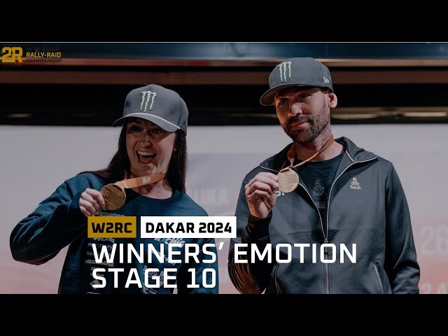 Winners' emotion - Stage 10 - #Dakar2024 - #W2RC