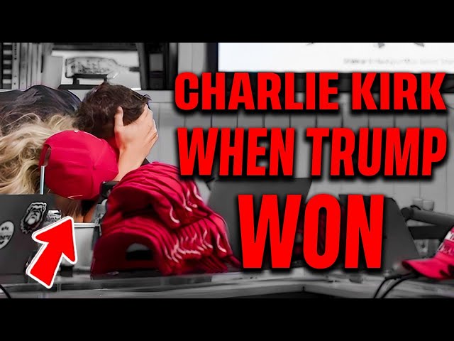 The Moment Charlie Kirk Realized Trump Won