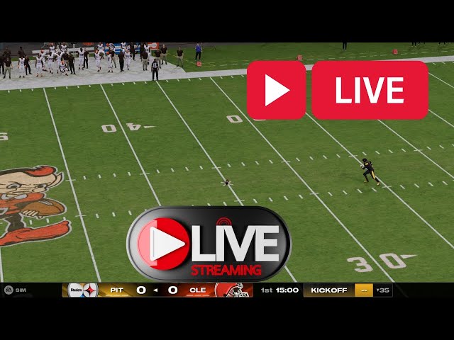 🔥 Steelers vs Browns LIVE Stream | Watch Week 12 NFL 2024 🏈 How to Watch & Listen