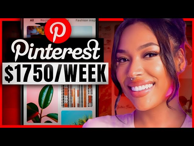 Make $1750+ Per WEEK With Pinterest Affiliate Marketing (Beginners Guide)