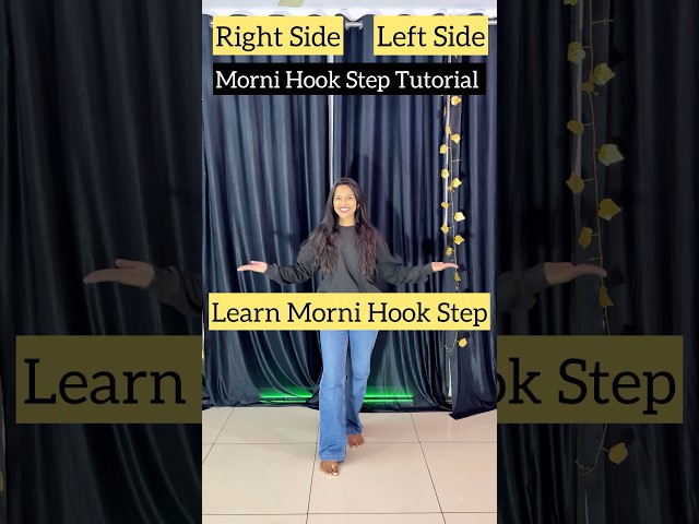 Morni Song Dance Steps | Learn In 40 sec Only | Badshah | Sharvi Yadav #shorts #ytshorts