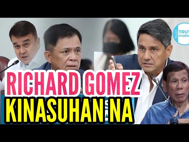 RICHARD GOMEZ KINASUHAN NG ADMINISTRASYON