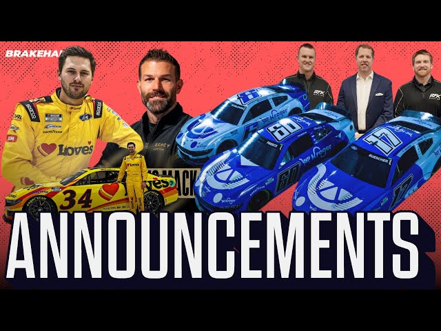 RFK Racing FINALLY Makes Announcements | Todd Gilliland Moves To New Number | New Legacy Crew Chief