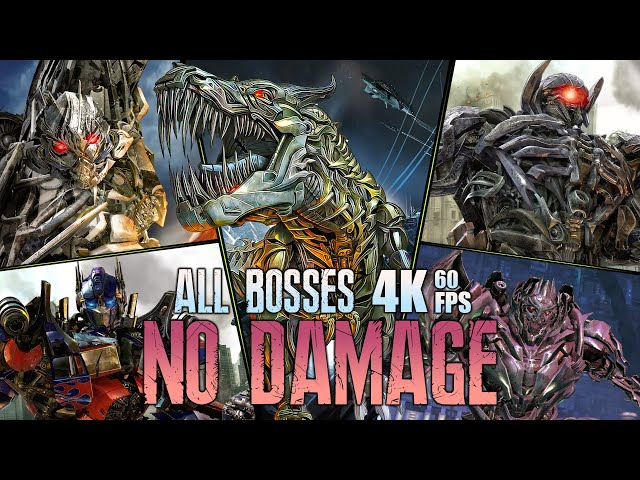 TRANSFORMERS SHADOWS RISING ARCADE ALL BOSSES【SOLO - NO DAMAGE】4K60ᶠᵖˢ with ENDING