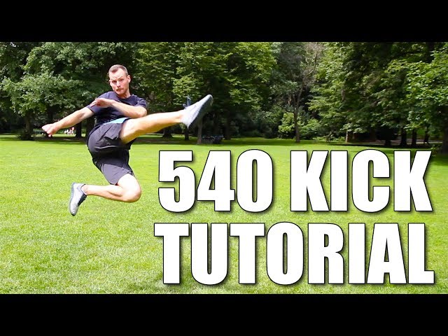 540 Kick Tutorial | Tricking lernen (deutsch / german)