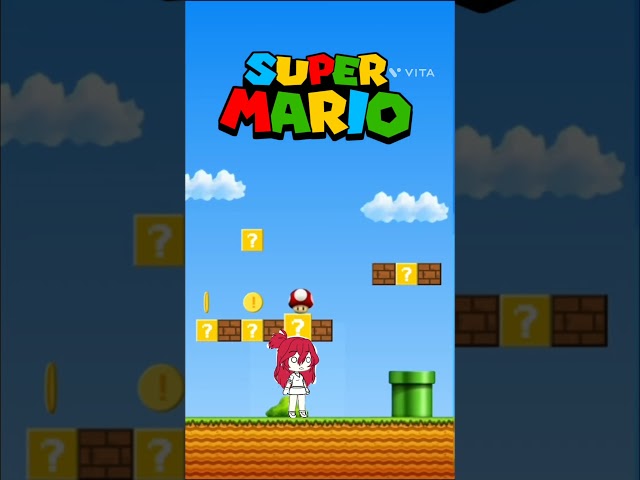 MARIO! (lazy edit) #LAURAHUXLEY666 #foryou #funny #gacha