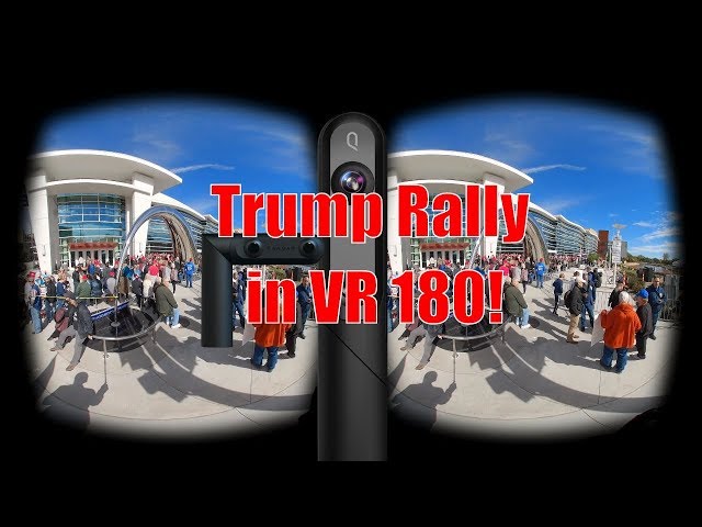 #VR180 Trump rally at Rochester Mayo Civic Center 10-4-18 #TrumpMinneapolis