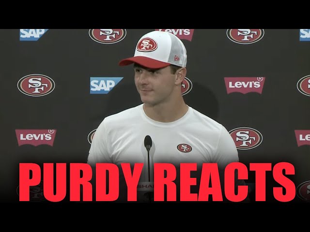 49ers Brock Purdy Reacts To His Stats When He DOESN'T Turn It Over