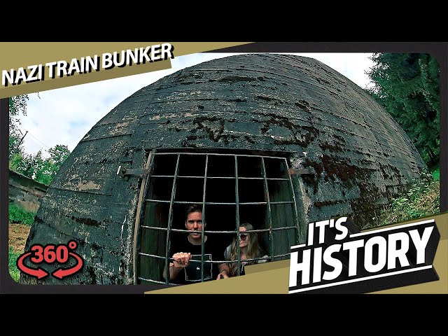 Exploring Hitler's Train Bunker (360°) - IT'S HISTORY