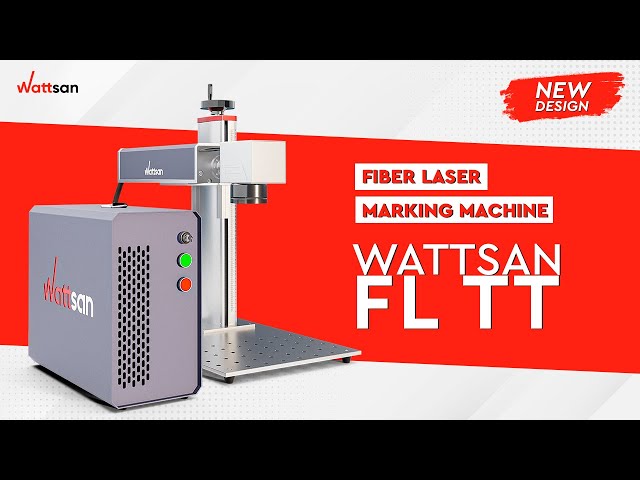 FIBER LASER MARKING MACHINE / WATTSAN FL TT / NEW DESIGN