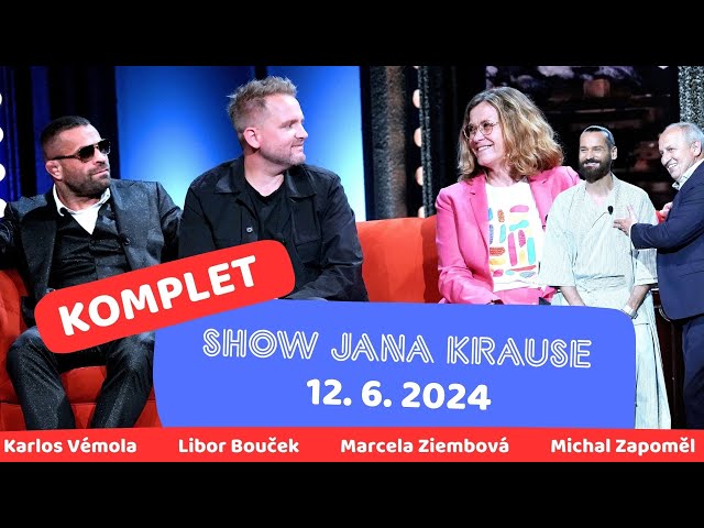 Celý díl - Show Jana Krause 12. 6. 2024