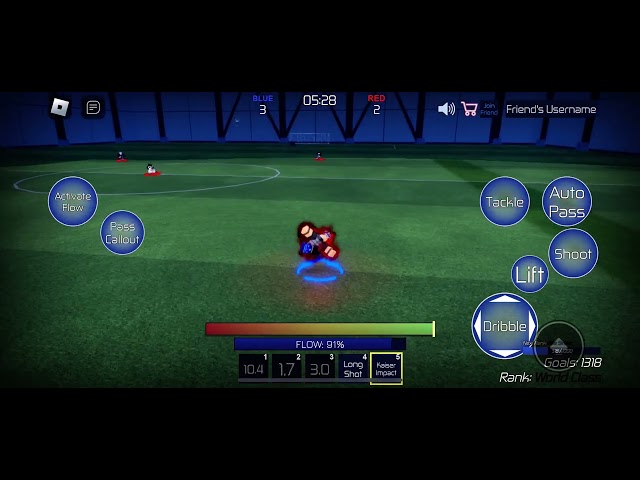 Playing Neo soccer league again in roblox