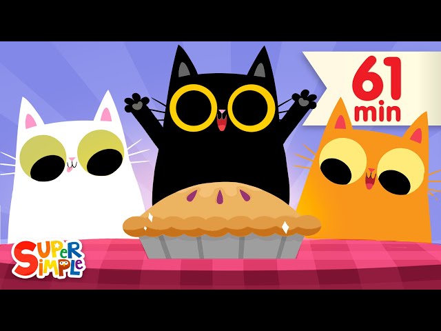 Three Little Kittens | + More Nursery Rhymes & Kids Songs | Super Simple Songs