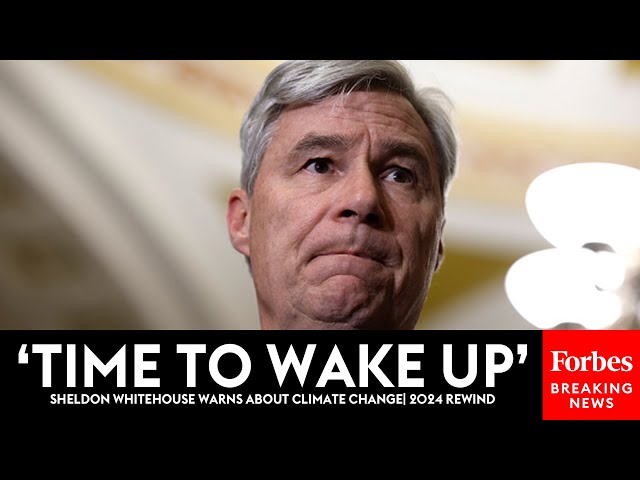 Sheldon Whitehouse Issues Dire Warnings About Climate Change | 2024 Rewind