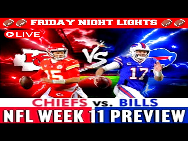 Bills vs. Chiefs | AFC Showdown | Week 11