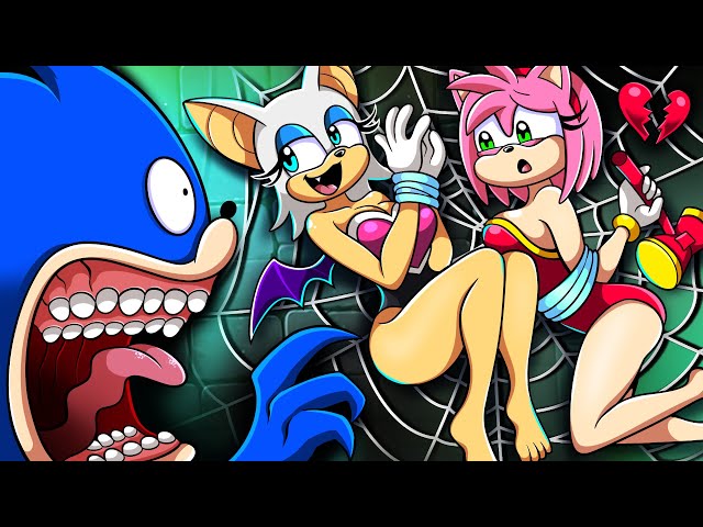 ROUGE THE BAT OR AMY, WHO WILL YOU SAVE? | The Sonic Tapes Animation