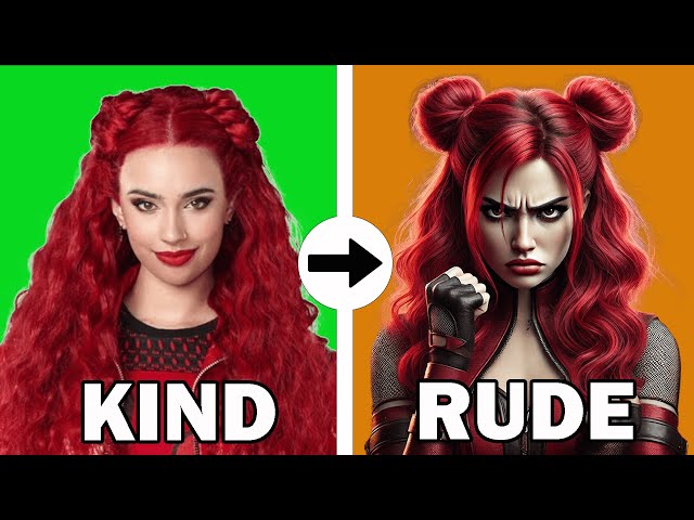 Descendants Characters As Their Opposites