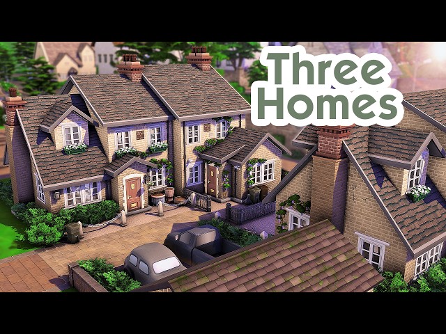 British Cul-De-Sac | The Sims 4 Speed Build