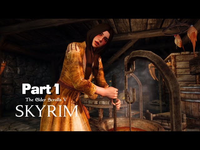 The Breton Sorceress | Modded Skyrim Gameplay | Part 1