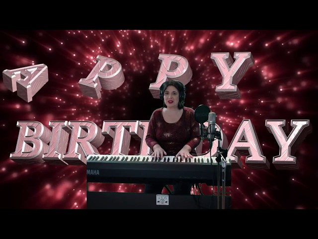 Happy Birthday piano & singing