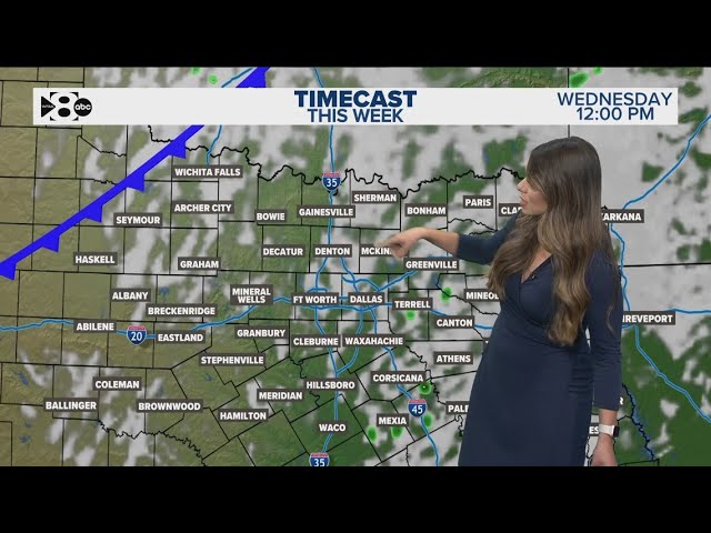 DFW Weather: Latest forecast and timeline for the next rain chances