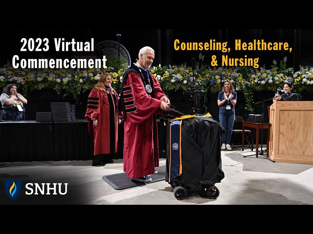 Virtual Commencement: Counseling, Healthcare, Nursing, Saturday, Dec 9 at 2pm ET